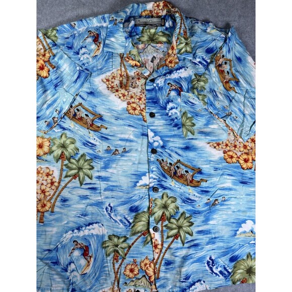 pineapple connection hawaiian shirt Men’s Size Large Surf And Rowing AOP Graphic - Picture 2 of 9